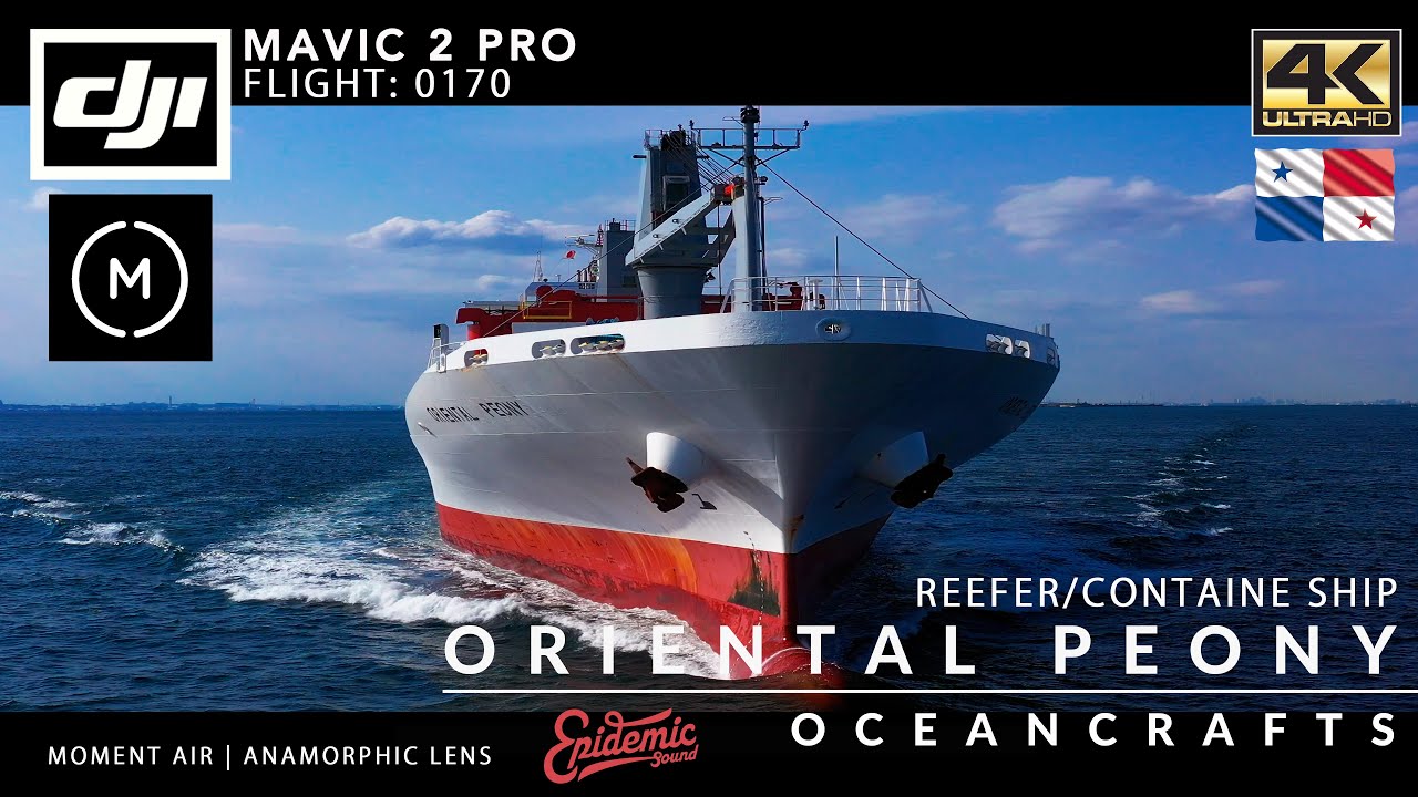 DJI MAVIC2 PRO | MOMENT ANAMORPHIC LENS | 4K UHD | Flight 0170 | OCEANCRAFTS | ORIENTAL PEONY