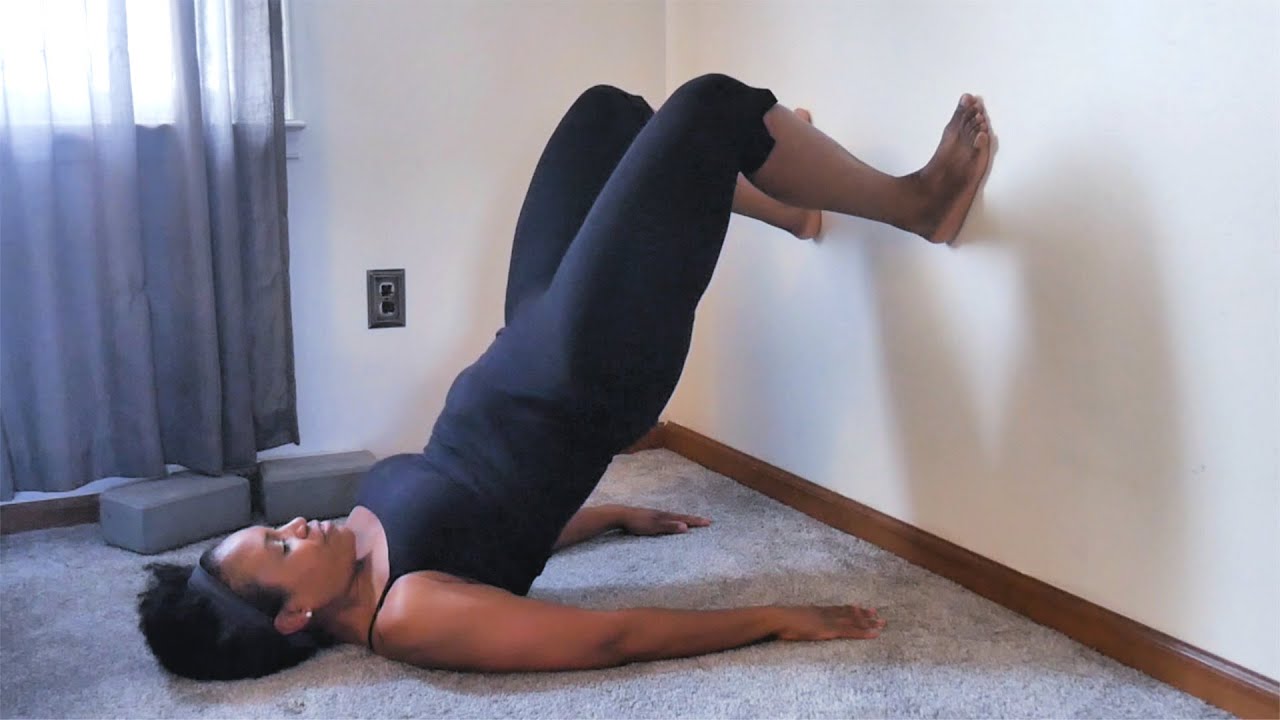 Abs, Thighs and Glute Workout Using a Wall