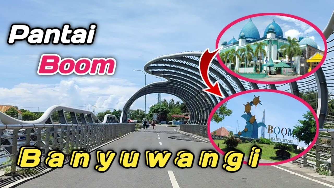 Wisata Pantai Boom Banyuwangi || Taman Sritanjung - Pantai Boom Banyuwangi