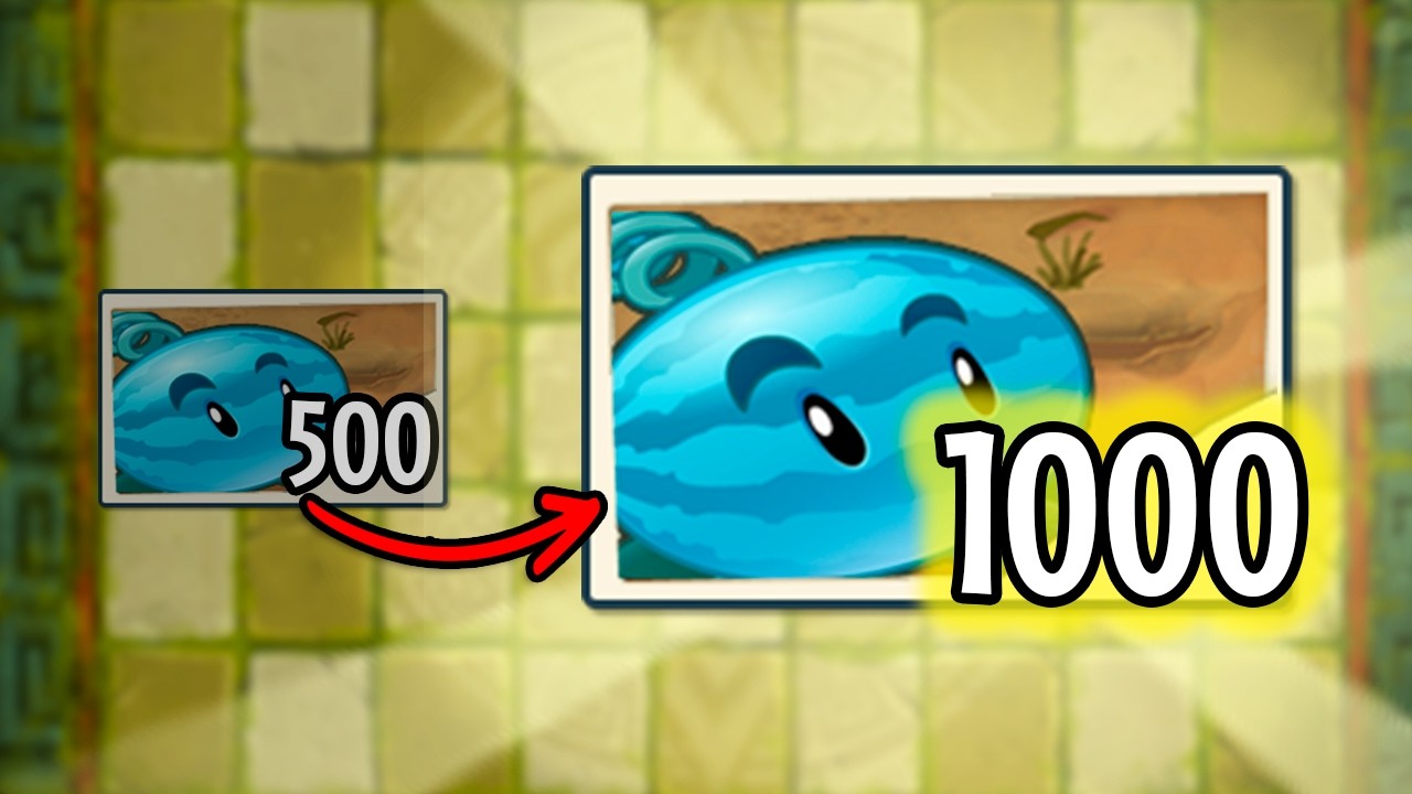 Can you beat Plants vs. Zombies 2 with DOUBLE SUN COST Plants? Part 2