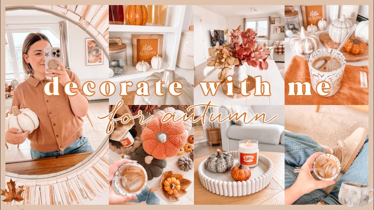 DECORATE WITH ME FOR AUTUMN 2025 | creating a warm & cozy home 🤎