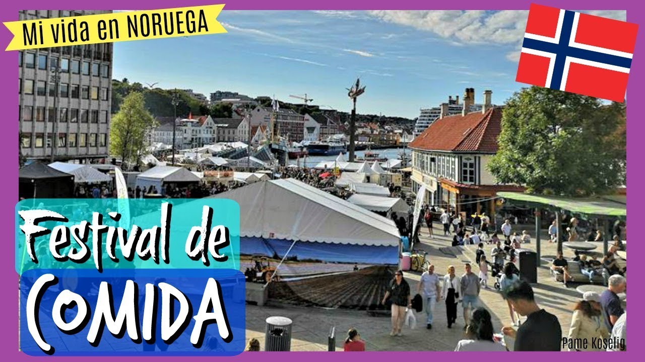 Festival de COMIDA en STAVANGER - Gladmat - Mexicana en NORUEGA ♥ Pame Koselig