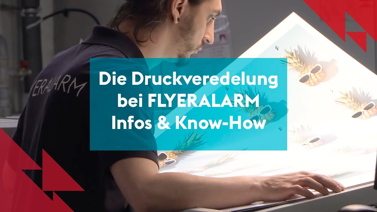 Die Druckveredelung bei FLYERALARM Infos & Know How