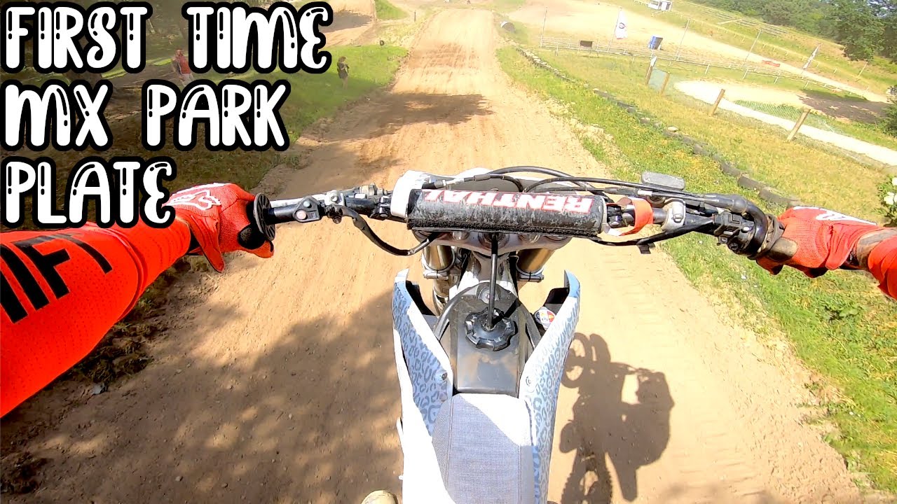 FIRST TIME MX PARK PLATE | Motocross Park Plate | MXVlog S2E9