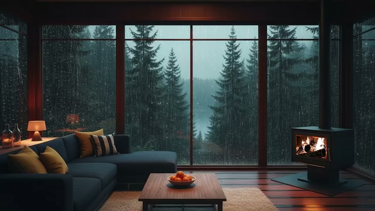 3 Hours Soothing Rain Sounds – Drift Into Deep, Natural Sleep