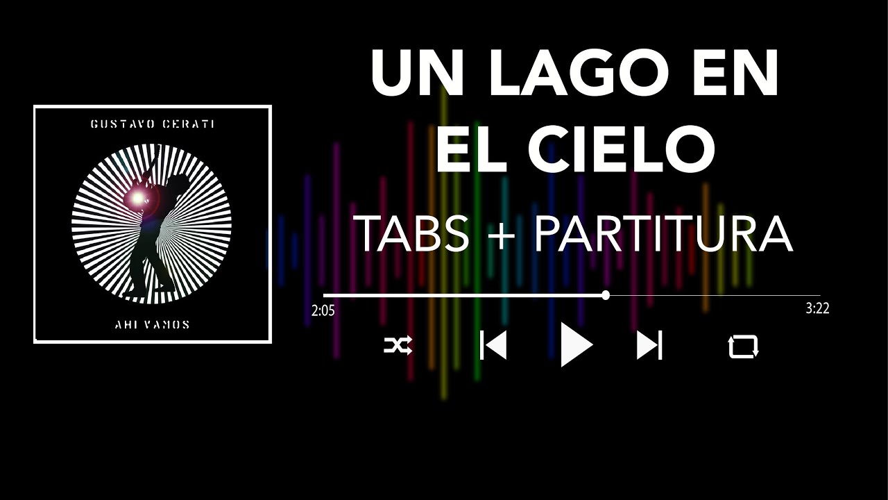 Gustavo Cerati - Un Lago en el Cielo (Bass Cover/Tabs + Partitura + Acordes)