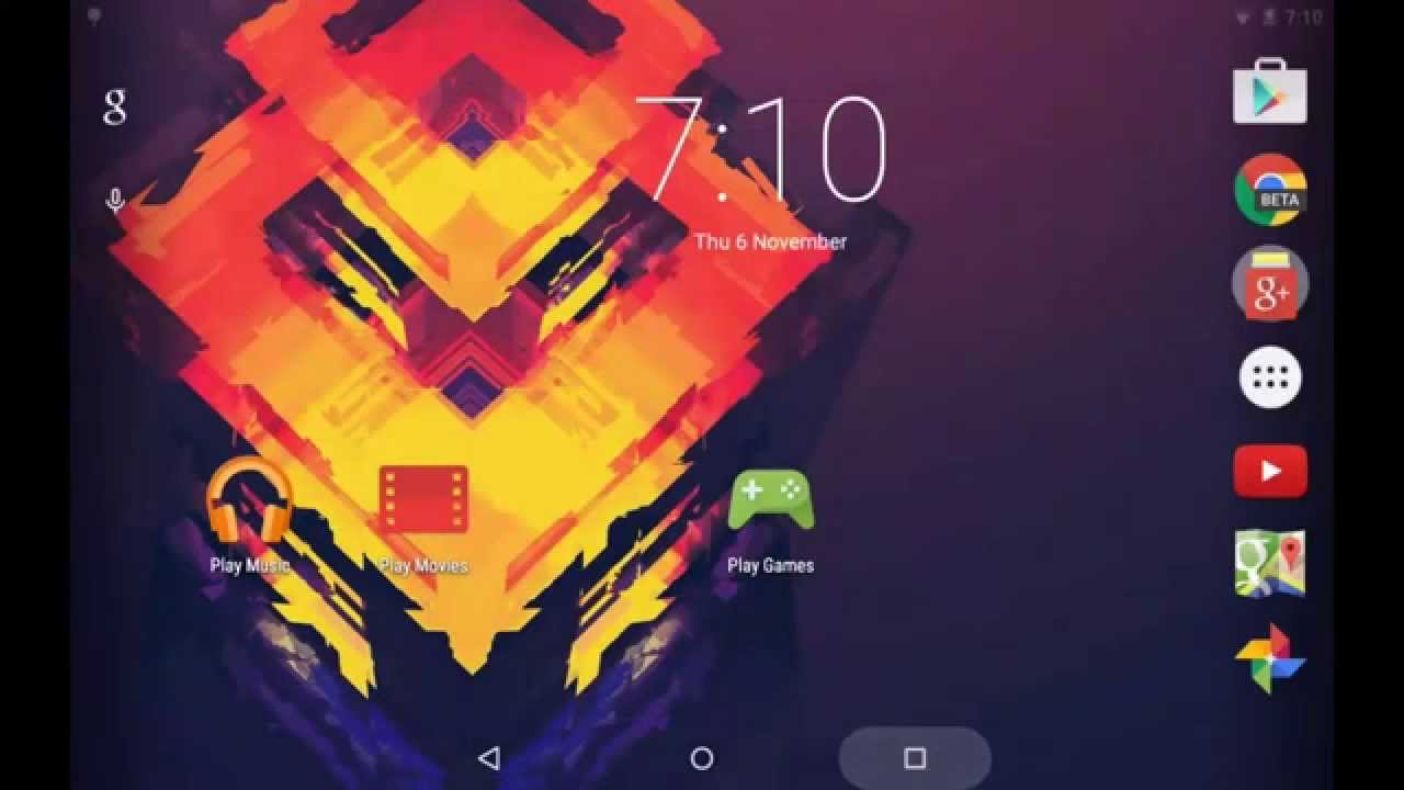 Android lollipop (Material Design) slow motion animation show reel.