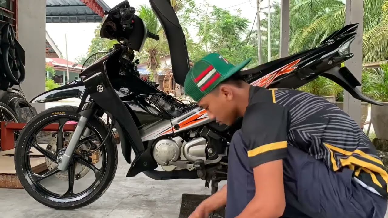 Restore Luaran Yamaha 125zr | Makeup Standrt | Part 2