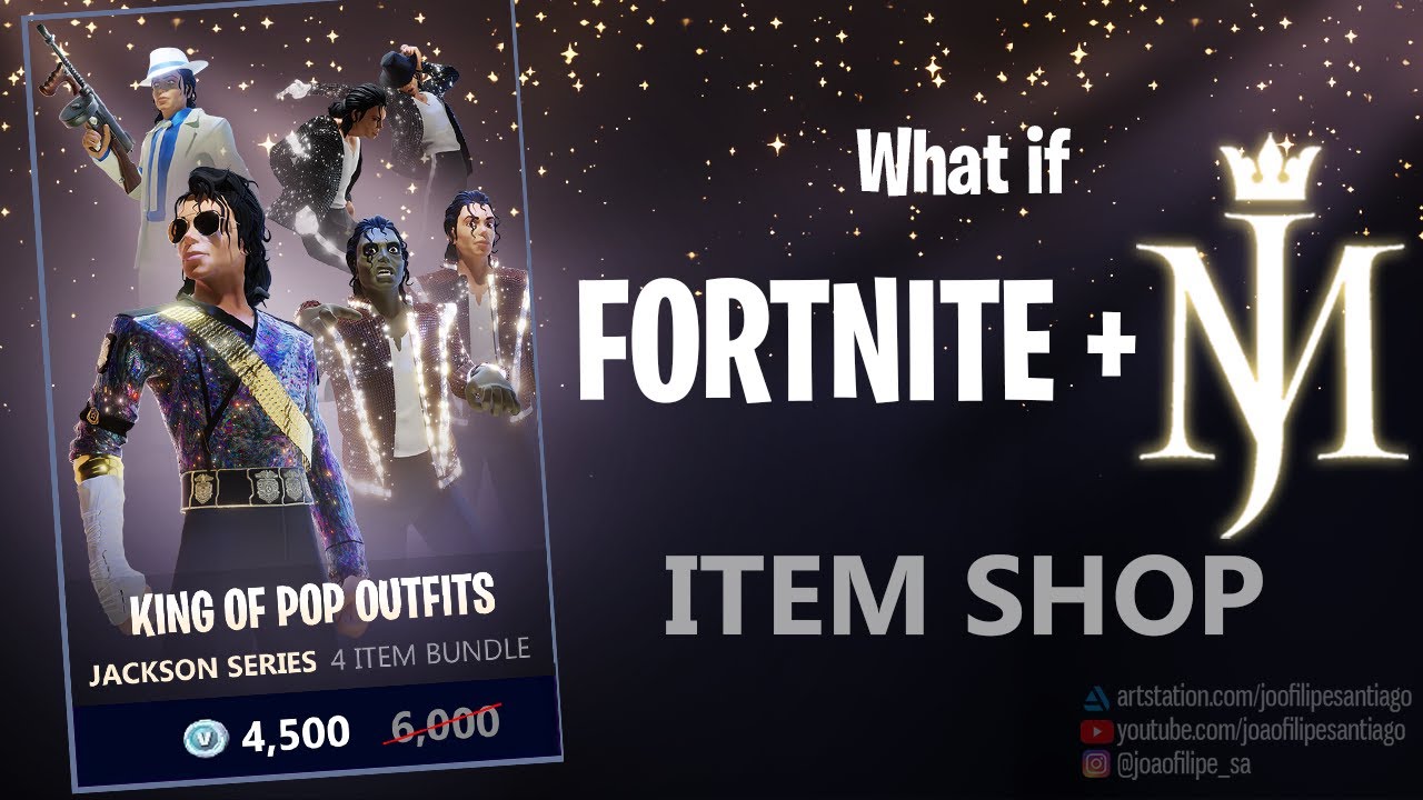 What If Fortnite + MJ - Item Shop #WhatIfFortniteAndMJ