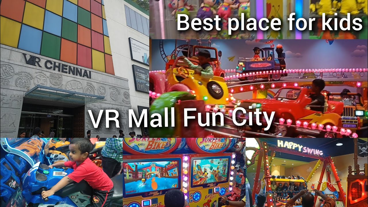 Fun city at VR Mall Chennai || Best place for kids