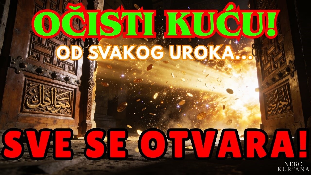 Očisti kuću od uroka 🤲🏻 Dugovi se brišu a nafaka stiže odakle se ne nadaš! | Nebo Kur'ana
