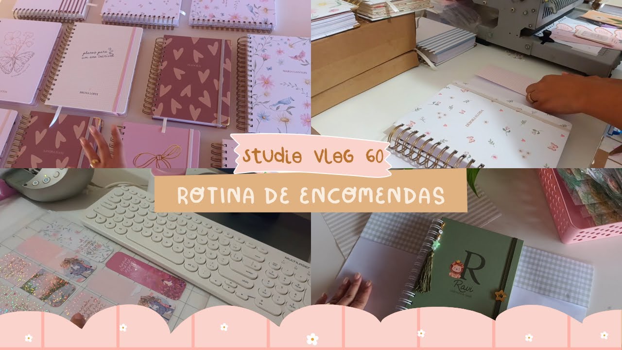 studio vlog #60  🌻✨Rotina de produção de final de ano