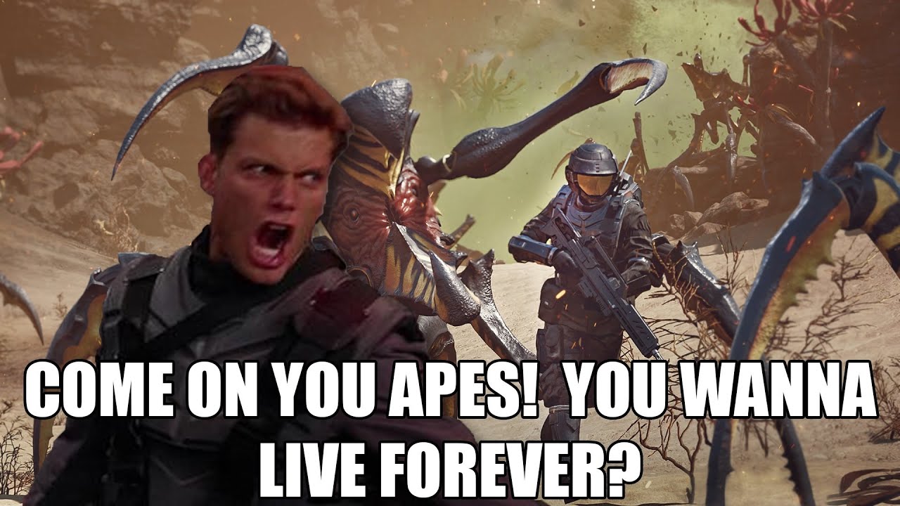 Come on you apes! Do you wanna live forever?!