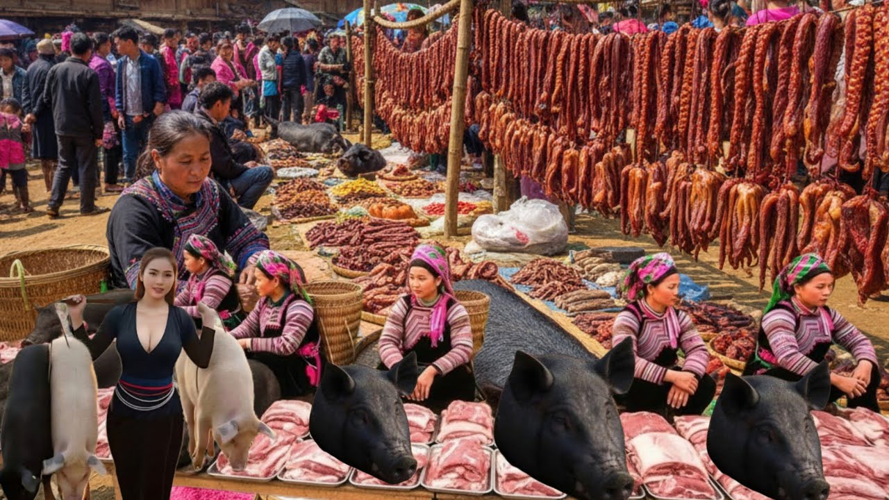 Discover Vietnam’s Valley TET LOC BINH Market – Hidden Treasures of Local Highland Life