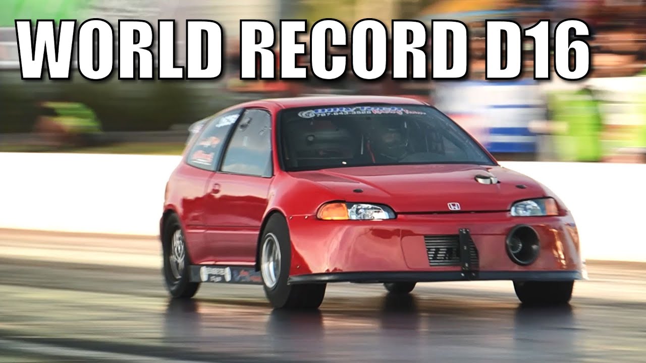 World Fastest Honda Single Cam 1100HP D16 Civic | DIPR Vlogs