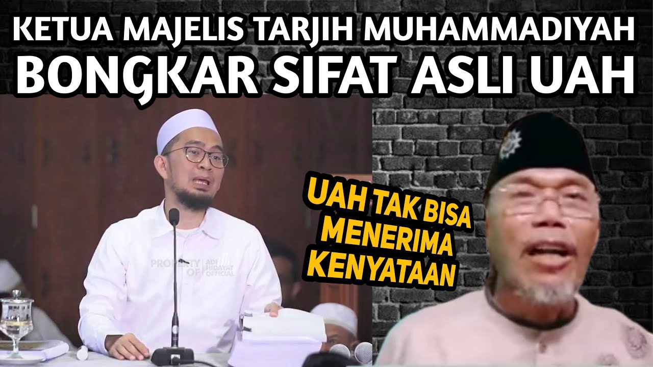Ketua Majelis Tarjih Muhammadiyah, Cabang, Bongkar Sosok UAH Yang Sebenarnya