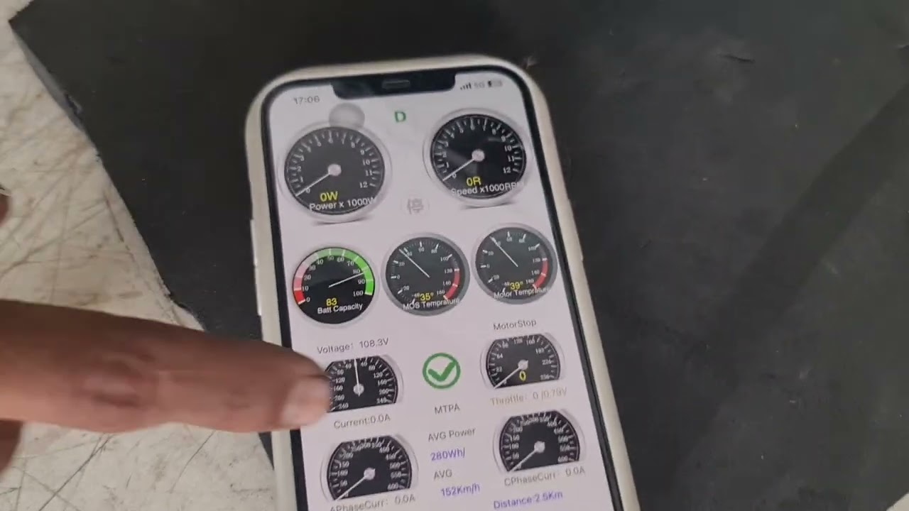 SOTION FW20 test run 15000rpm