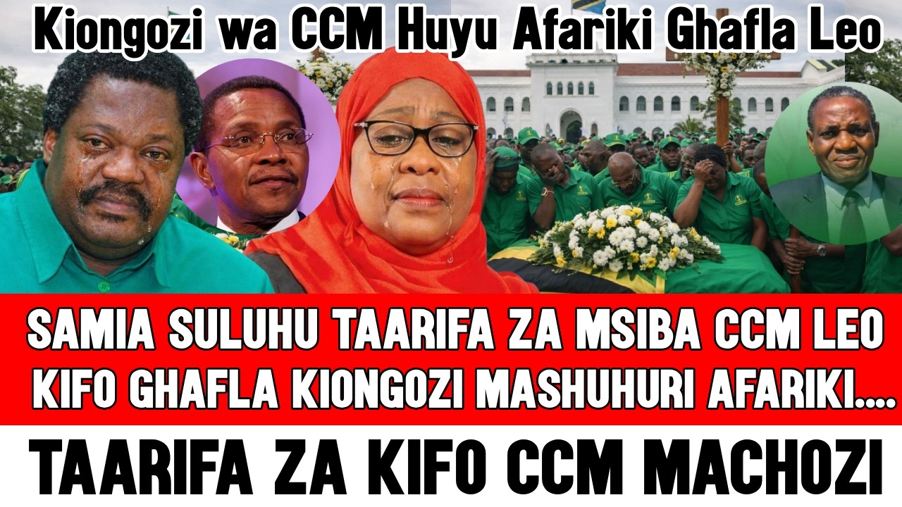 🔴Taarifa za Kifo ikulu ya Samia Suluhu CCM: Kiongozi Maarufu wa Serikali Afariki Ghafla Kinondoni