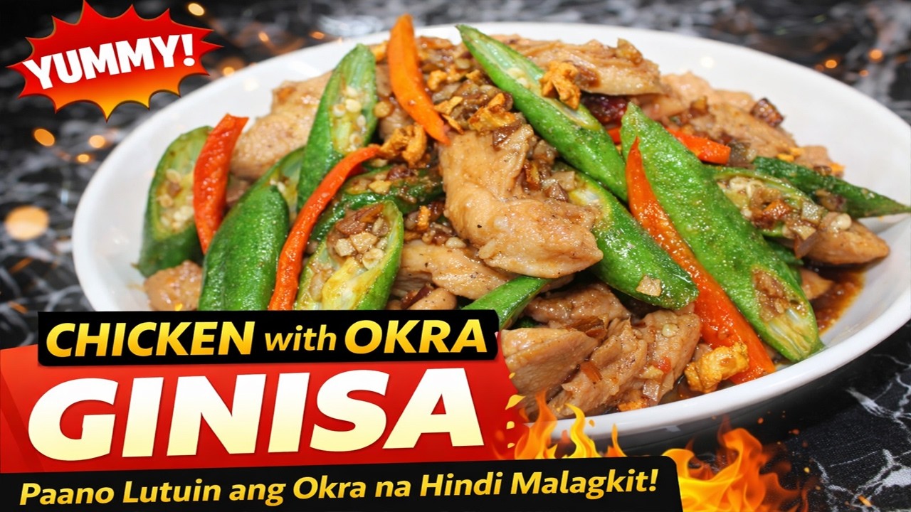 The Ultimate Chicken & Okra Recipe Filipino Style Recipe Comfort Food in 30 Minutes