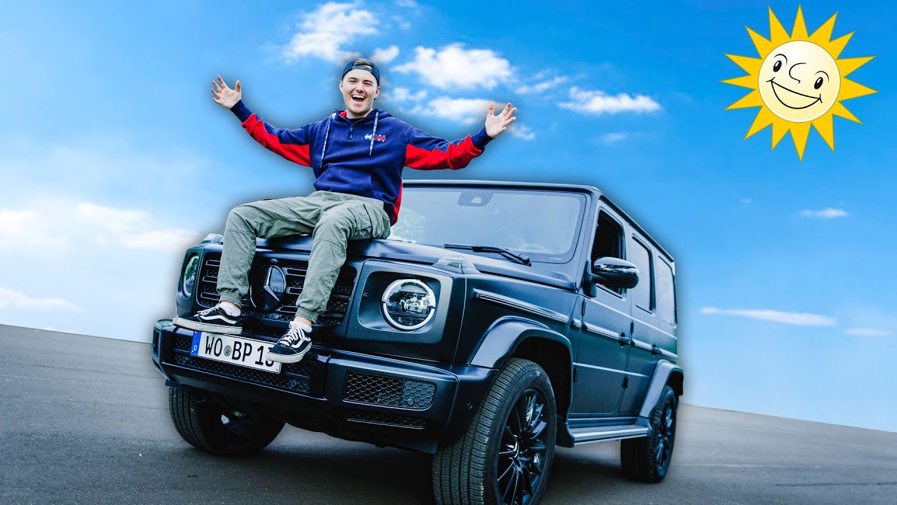 Benji's neue Mercedes G KLASSE in mattem Nachtschwarz | Mein Traum wird wahr