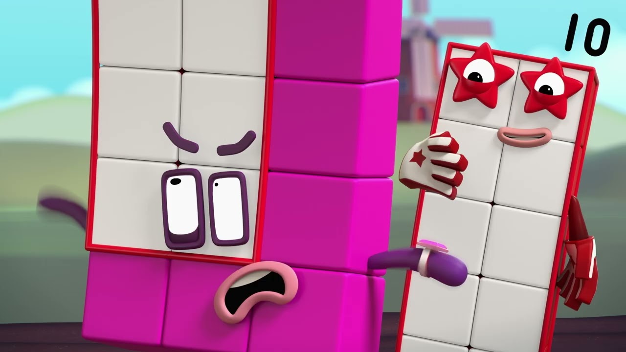 4.16 DIE MULTIPLIKATIONS-METHODE | Mathe für Kinder | @numberblocksdeutschOffizieller