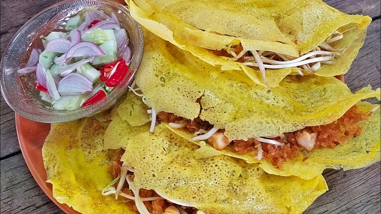 ขนมเบื้องญวน(สูตรแป้งกรอบไม่ต้องทอด) แจกสูตรและพาทำแบบง่าย.รวดเร็ว.ทันใจลูกค้า