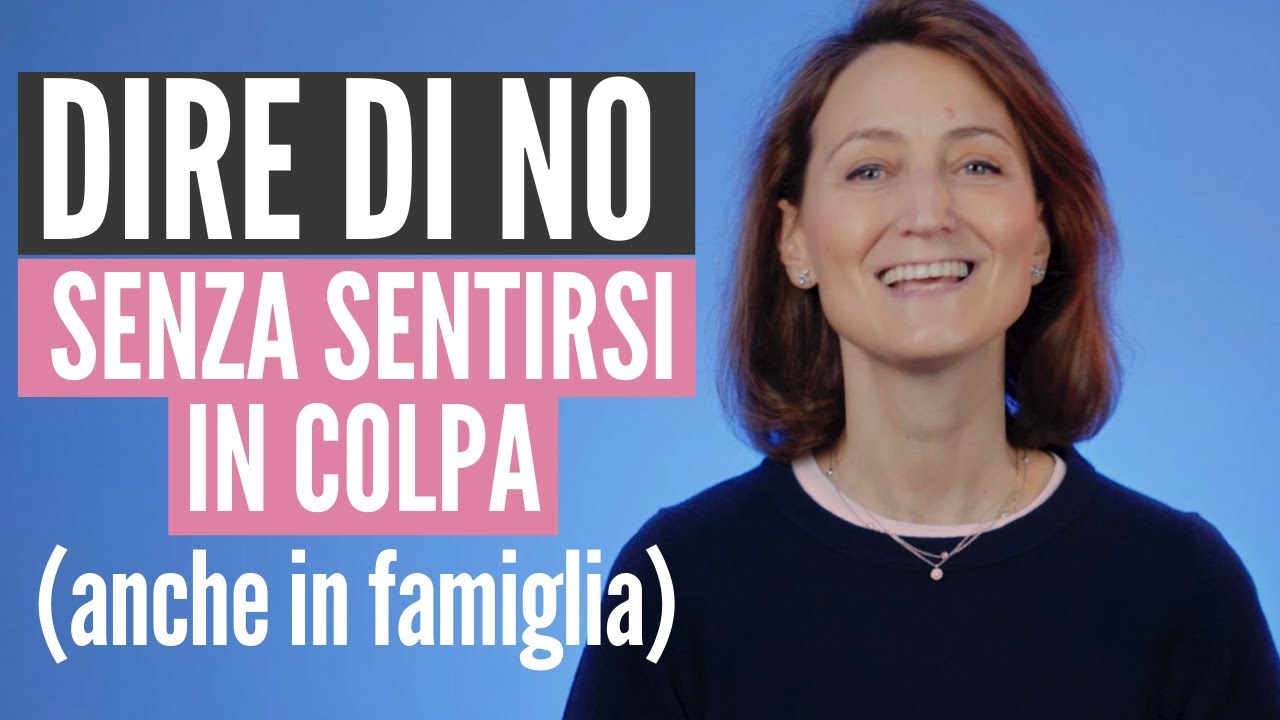 Come dire di no senza sentirsi in colpa (anche in famiglia)