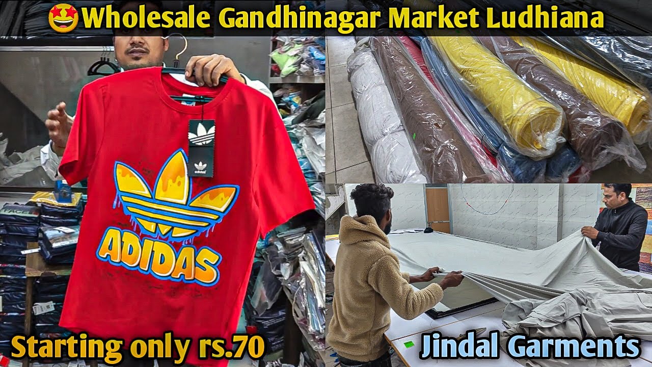 😮‍💨Wholesale Gandhinagar Market Ludhiana || T-shirt, Lower, capry direct from manufacturer