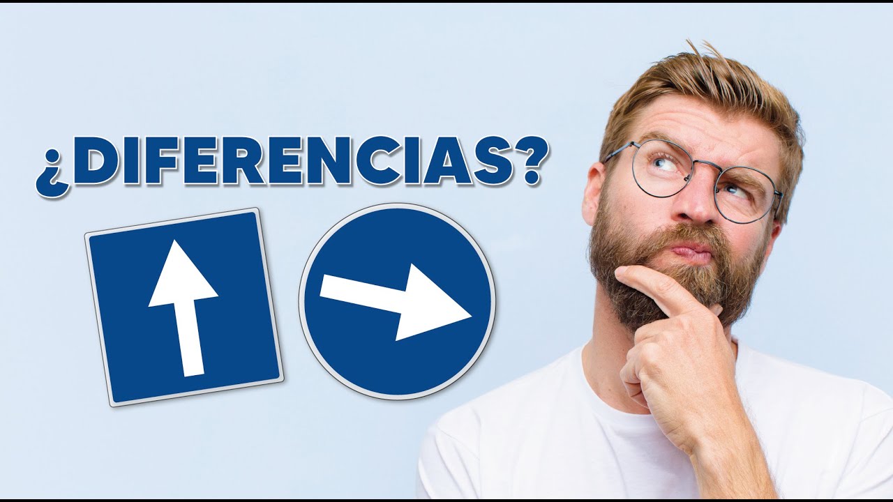 ¿Tienes claro la diferencia entre estas dos señales?
