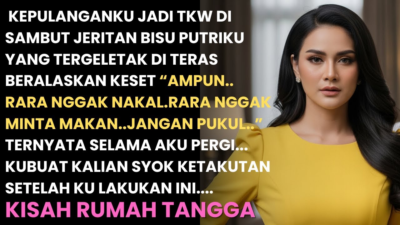 PUTRIKU DI KUNCI DI LUAR RUMAH SEMALAMAN  TERNYATA SELAMA AKU PERGI..KUBUAT KALIAN SYOK KETAKUTAN..