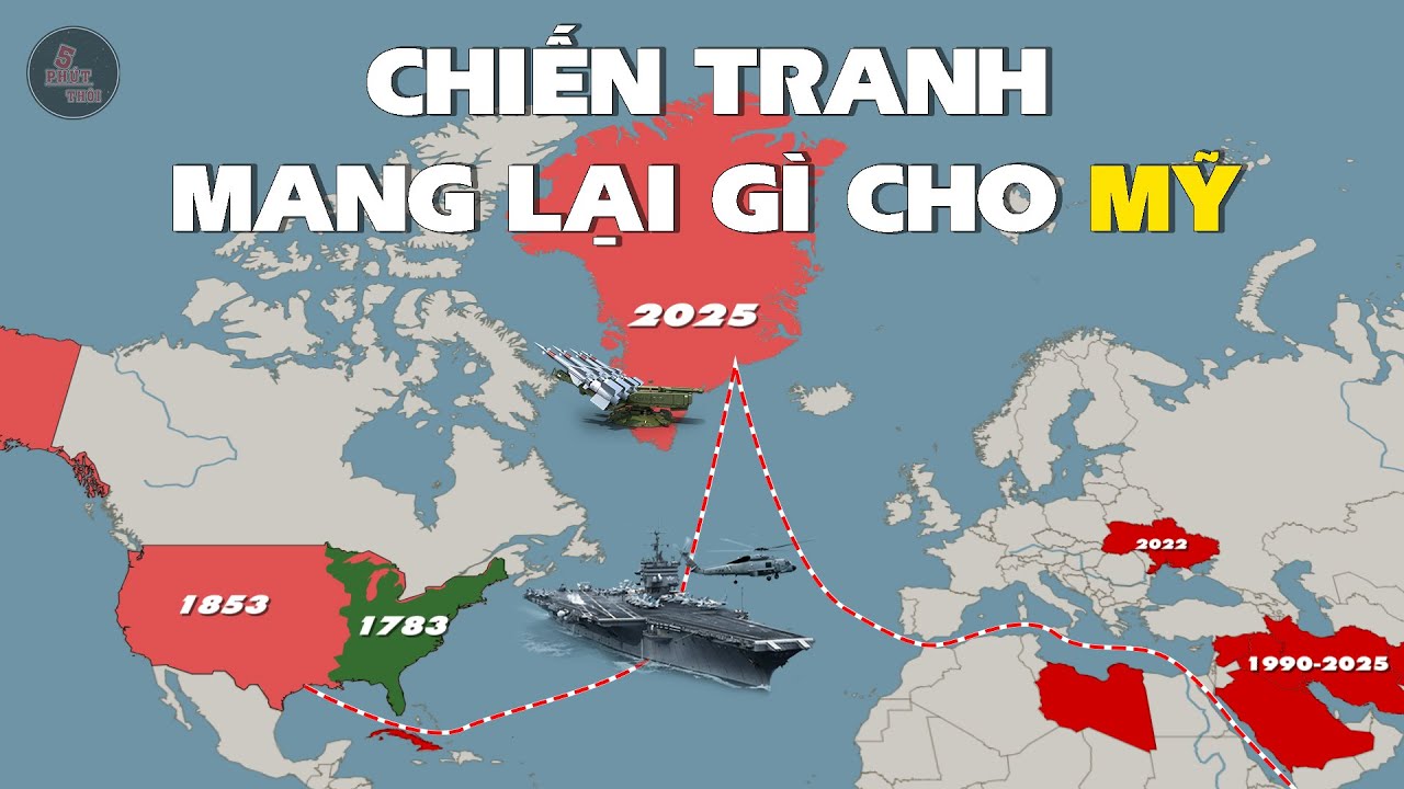 VÌ SAO MỸ PHẢI ĐI GÂY CHIẾN VỚI CẢ THẾ GIỚI | CHIẾN TRANH ĐÃ MANG LẠI NHỮNG GÌ CHO MỸ