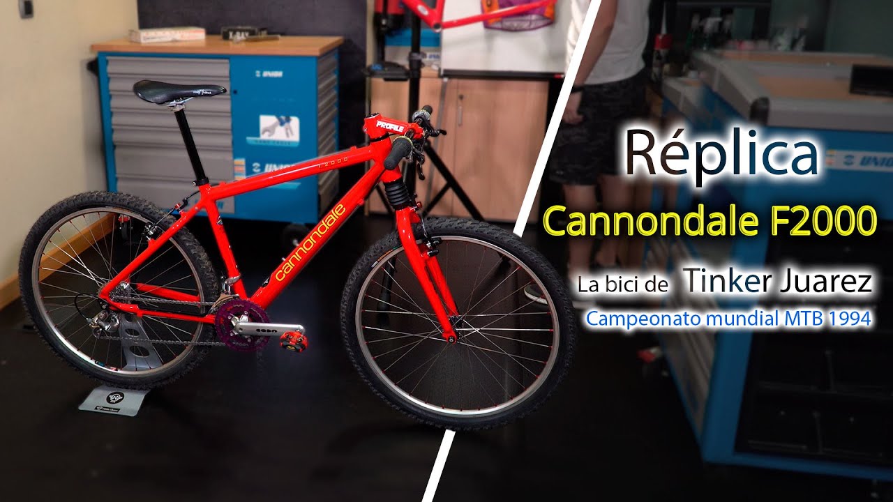 Bike Zona Classic, Programa 1. Cannondale F2000 Tinker Juarez Replica 1994.