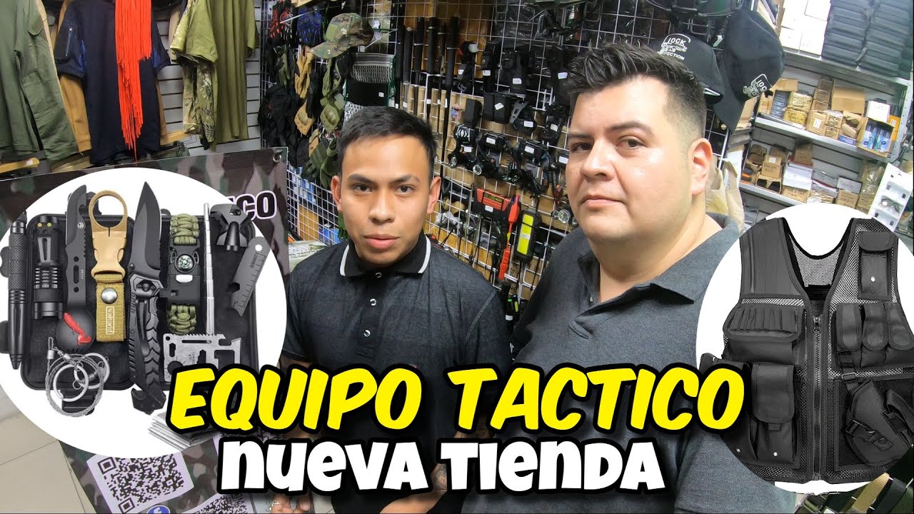 &iquest;D&oacute;nde comprar EQUIPO TACTICO en CDMX?🔦🎒 nueva tienda de equipo t&aacute;ctico en cdmx
