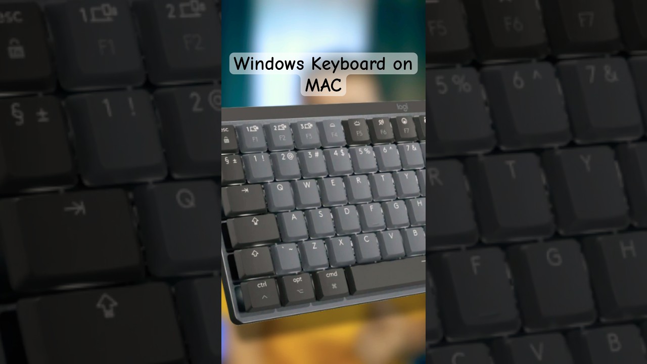 How To Use Windows Keyboard On Mac?