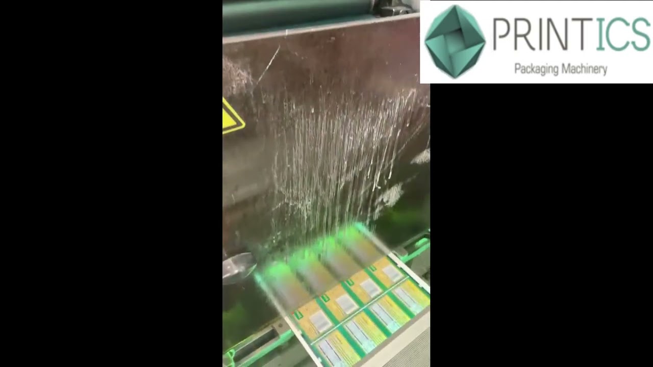 VIDEO PRINTICS U45670724 MIDA MD 280 5 LETTERPRESS UNIT + 1 FLEXO UNIT COMPLETE LINE FOR LABELS