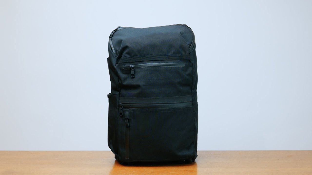AS2OV PACKING TIPS：AS2OV WATER PROOF CORDURA 305D ROUND ZIP BACKPACK