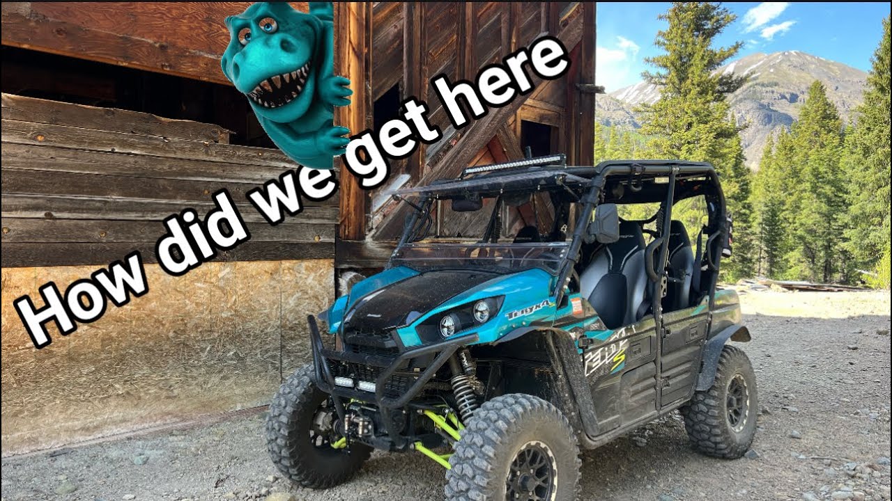Kawasaki Teryx4 Climbing a Mountain in Colorado