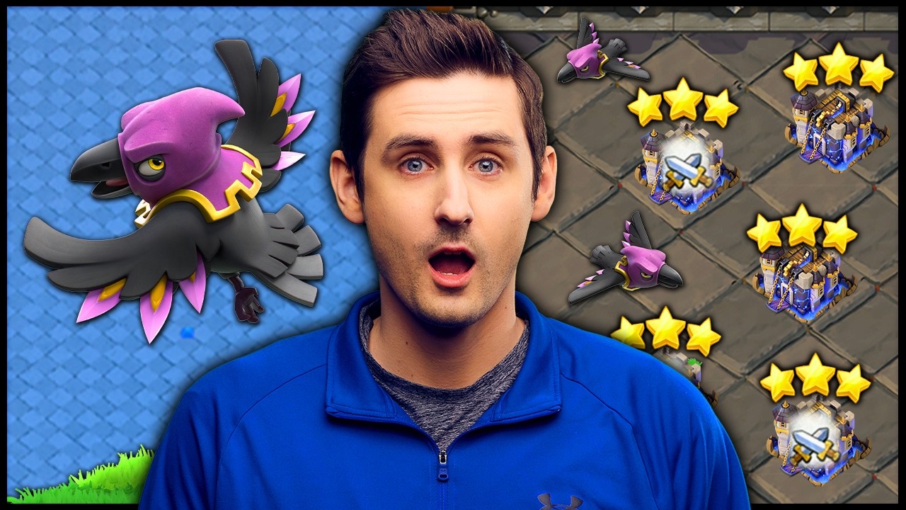 1st Attacks using NEW Greedy Raven - Town Hall 18