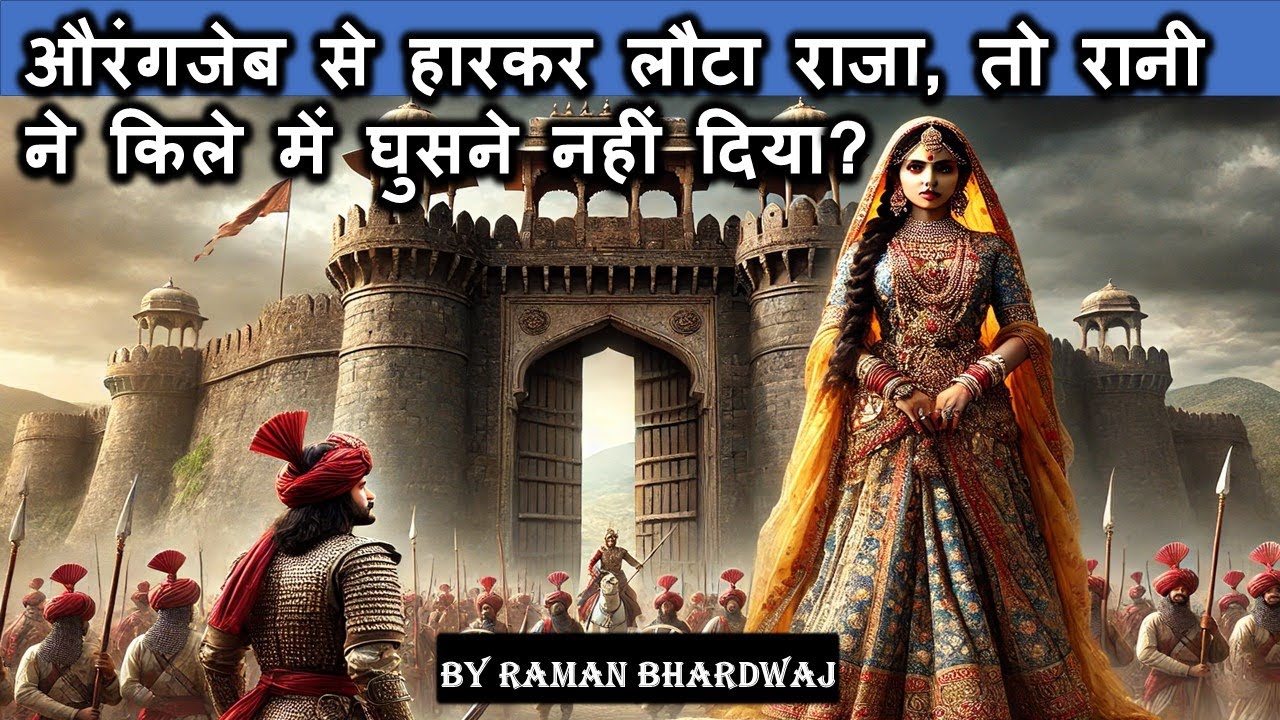 औरंगज़ेब से हारकर लौटा राजा, रानी ने किले में घुसने नहीं दिया #history #jodhpur #historyofrajasthan