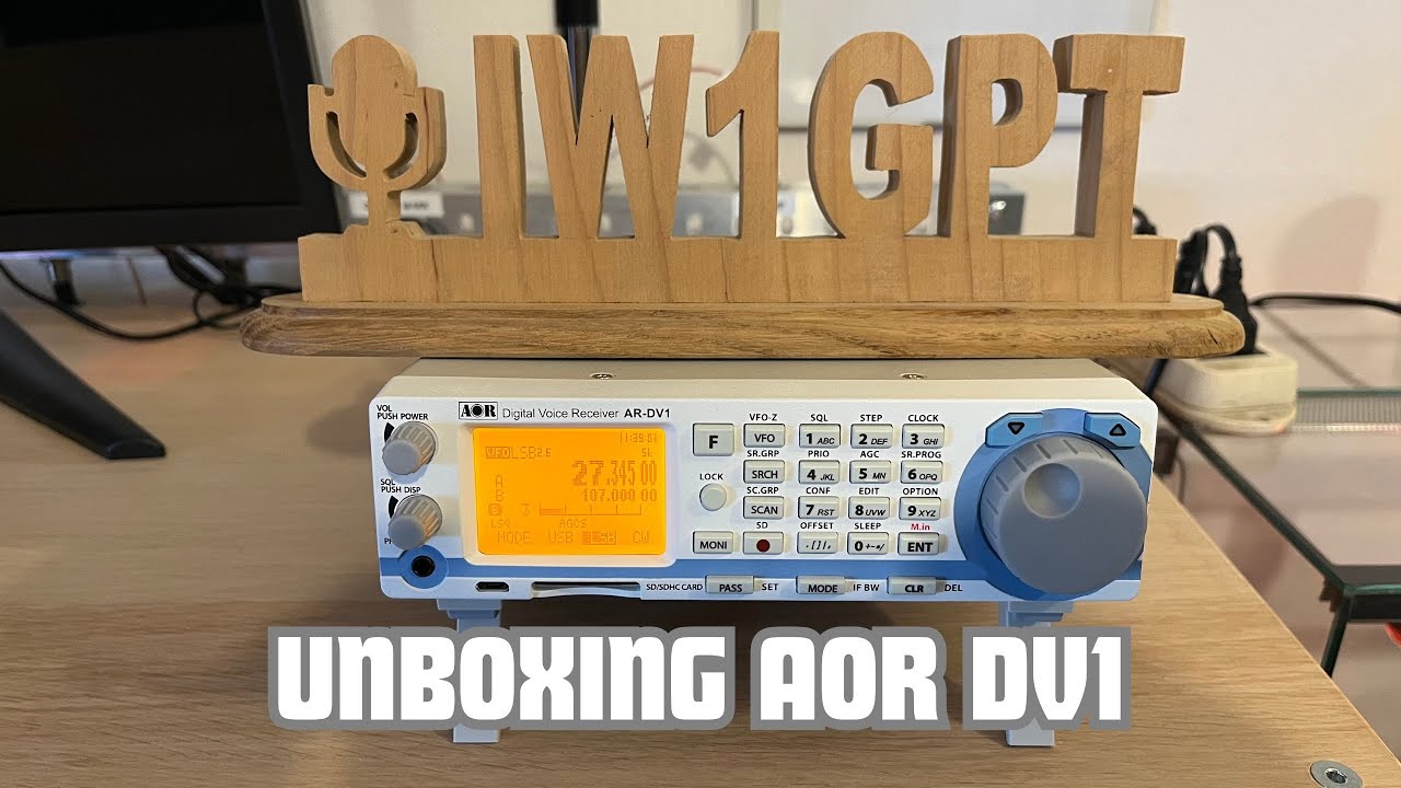 Unboxing AOR AR DV1