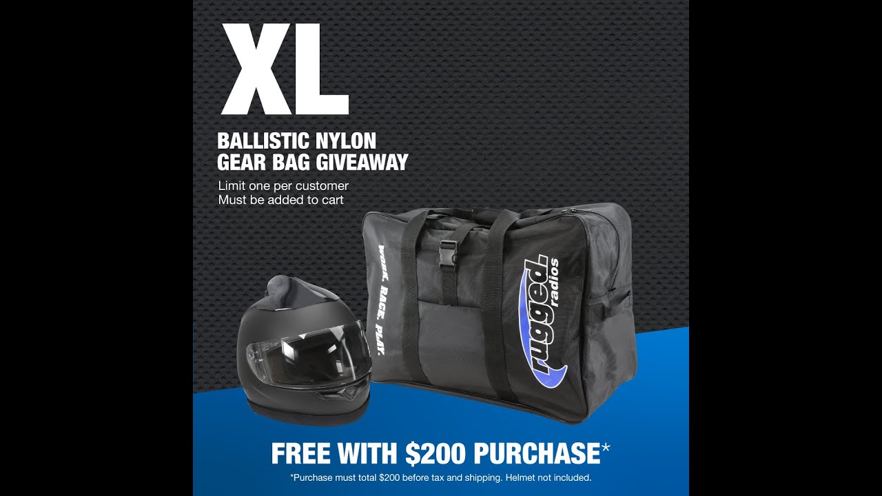 What fits in the Bag? Rugged XL Gear Bag is Ginormous!