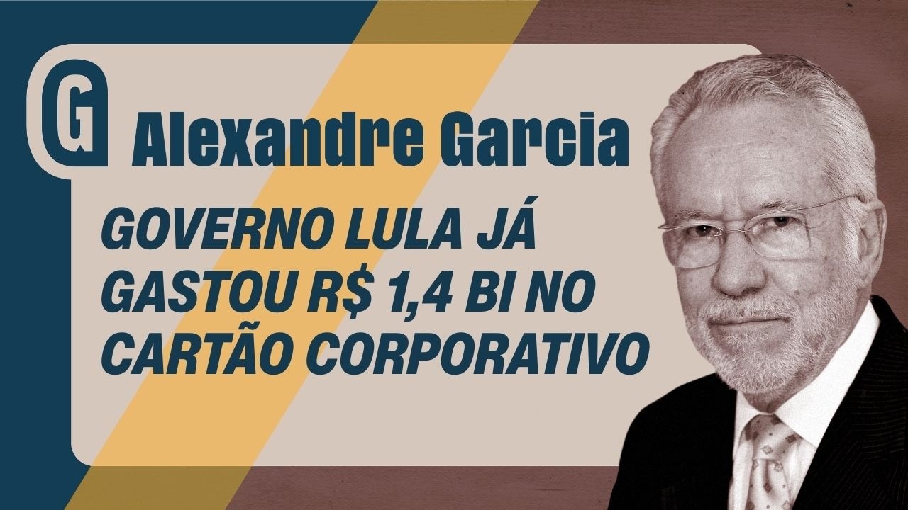 ALEXANDRE GARCIA: Quem gastou mais com cartão corporativo? Lula ou Bolsonaro?