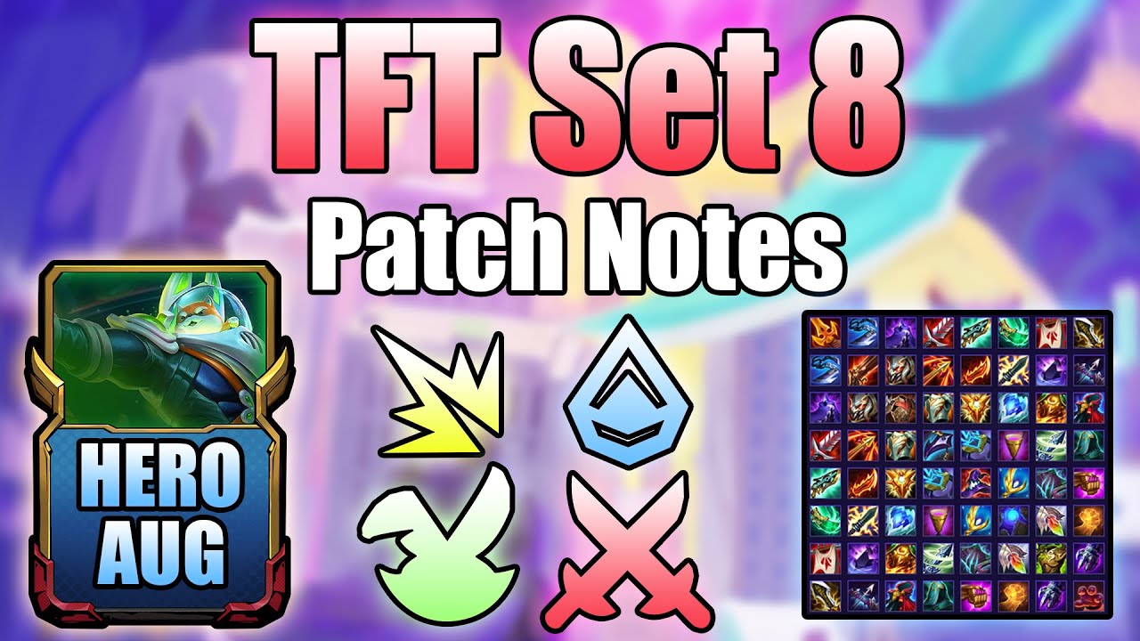 Rundown of set 8:s launch patch! | TFT Patch 12.23 |