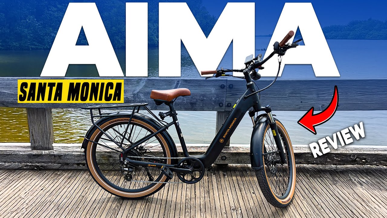 Aima Santa Monica - Full Review - One of the most comfortable E-Bikes I've ever tested! - #ebike