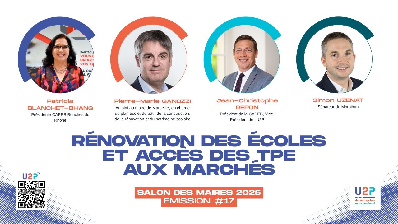 Rénovation des écoles et accès des TPE aux marchés #SMCL2025