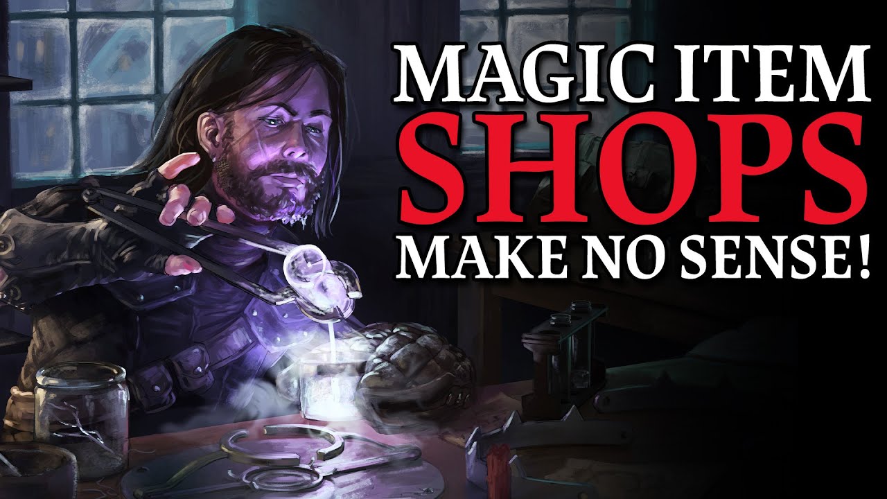Магазины магических предметов 5e, которые не сломают вашу игру Dark Fantasy D&D! | Grim Hollow