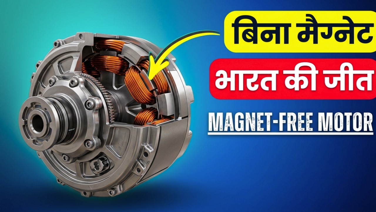India's New EV Motor done! |No Magnets. No China. No Limits !