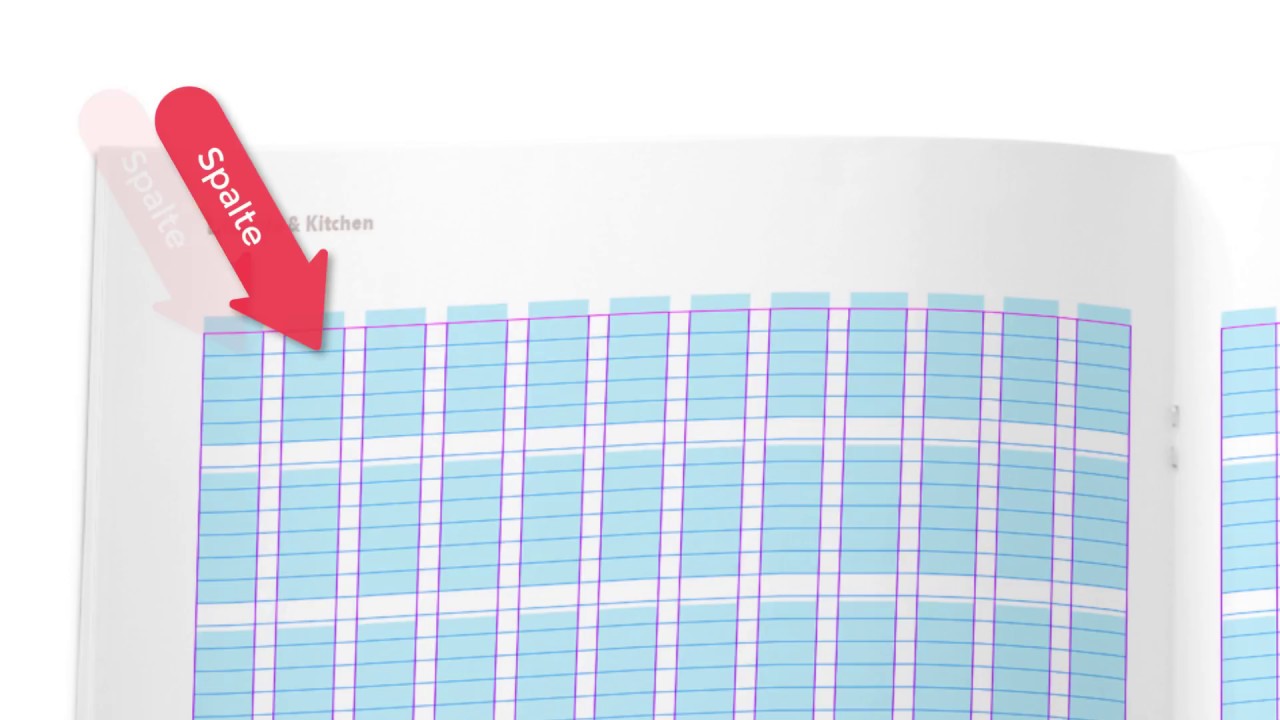 Adobe Indesign Training: Das Gestaltungsraster anlegen - Ränder, Spalten und Registerhaltigkeit