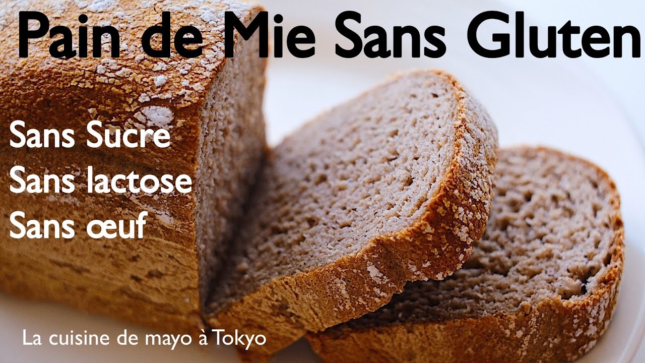 Comment faire le Pain de mie Sans Gluten, Sans Sucre, Sans Lactose? / Farine de Sarrasin
