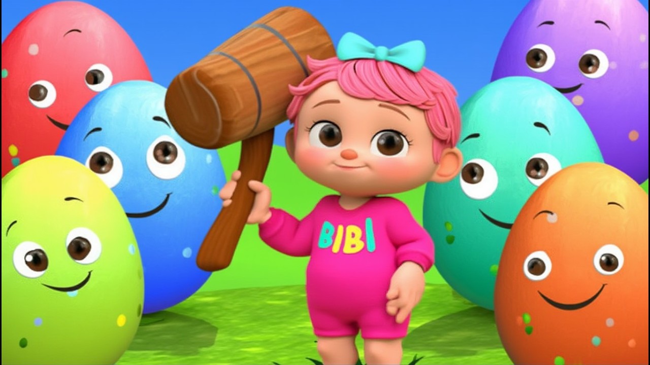 mix de canciones infantiles para aprende colores con bibi